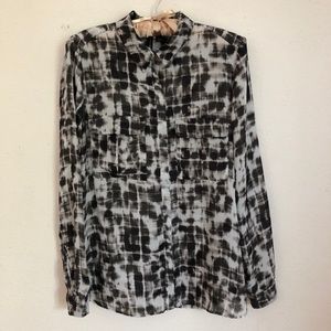 Mango Flowy Blouse